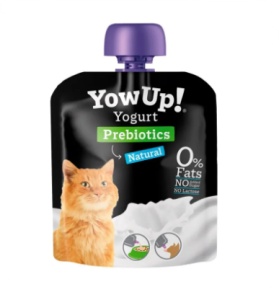 YowUp! – Iaurt natural cu prebiotice pentru pisici, 85 g