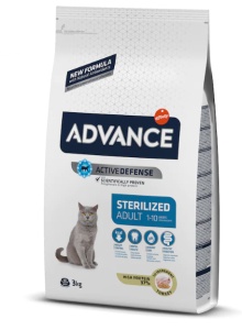 Advance Cat Adult Sterilized Curcan si Orz – Hrana uscata cu curcan pentru pisici adulte sterilizate - Img 2