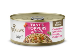 Applaws Dog Adult – Pui cu Somon, Orez si Legume in Amestec, hrana umeda complementara, 156g