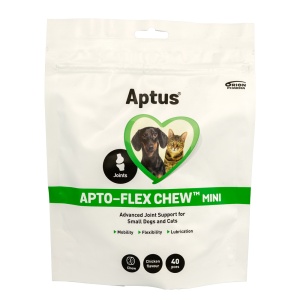 Aptus Apto-flex chew mini - Supliment pentru mobilitate si flexibilitate articulara pentru câini si psici de talie mica 40 tablete