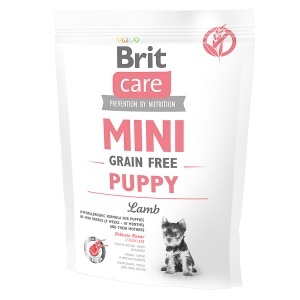 Brit Care Mini Grain-Free Puppy Lamb - Hrana uscata fara cereale cu miel pentru catei de talie mica si femele gestante/lactante - Img 2