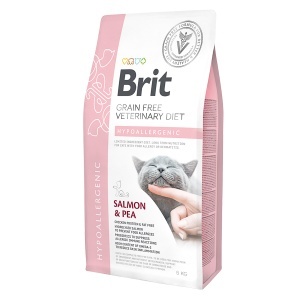Brit Grain Free Veterinary Diets Cat Hypoallergenic - Hrana uscata dietetica cu somon pentru intolerante alimentare - Img 3