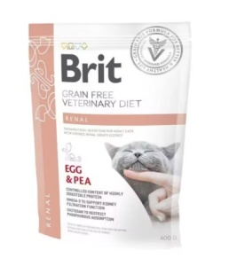 Brit Grain Free Veterinary Diets Cat Renal – Hrana uscata dietetica cu proteina din ou pentru insuficienta renala cronica - Img 2