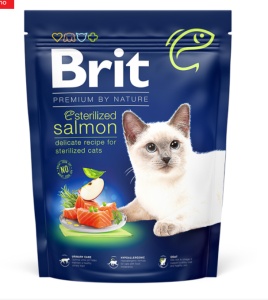 Brit Premium by Nature Cat Sterilized Salmon - Hrana uscata cu somon pentru pisici adulte sterilizate - Img 4