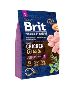 Brit Premium by Nature Junior S - Hrana uscata cu pui pentru caini juniori de talie mica (S) - Img 2