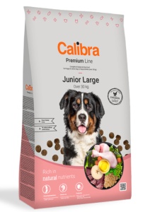 Calibra Dog Premium Line Junior Large -Hrana uscata cu pui pentru caini juniori de talie mare