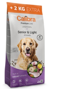 Calibra Dog Premium Line Senior & Light - Hrana uscata cu pui pentru caini seniori sau pentru controlul greutatii - Img 2