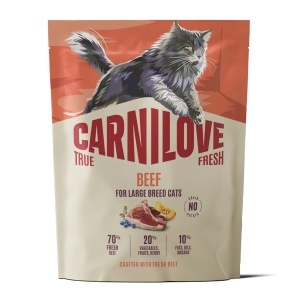 Carnilove True Fresh Cat Dry Beef Adult Large Breeds – Hrana uscata pentru pisici adulte de talie mare, cu vita - Img 3