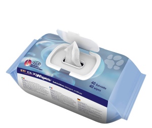 CLX Wipes - Servetele umede cu clorhexidina pentru igiena zilnica, 40buc
