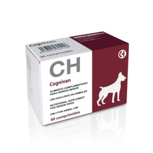 Cognivan Neuroprotec – supliment polivitaminic pentru sustinerea functiei cognitive la caini seniori, 60 comprimate