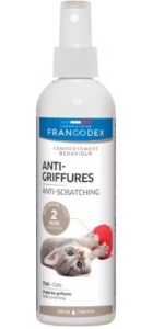 Francodex Spray Antizgarieturi pentru Pisici si Pisicute – Solutie pentru descurajarea zgârieturilor nedorite, 200 ml