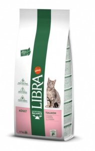 Libra Cat Adult –Hrana uscata cu Somon pentru pentru pisici adulte, 12 kg