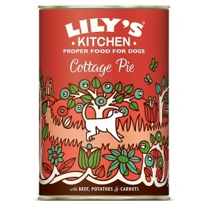 Lily's Kitchen Dog – Hrana umeda completa cu vita pentru caini adulti, 400 g