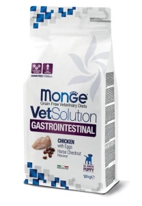Monge Vetsolution Canine Gastrointestinal Puppy 1.5kg -Hrana dietetica completa pentru cainii juniori care sufera de tulburari de absorbtie intestinala