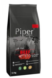 PIPER Adult – Hrana umeda cu ficat de vita si cartofi pentru caini, 12kg
