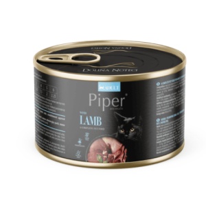 Piper Cat – Hrana umeda cu miel pentru pisici adulte