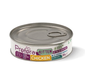 Prefera MPD Kitten - Hrana umeda cu pui special formulata pentru pisoi, 85gr