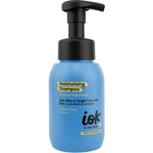 Sampon hidratant IOK – pentru caini, blana moale, stralucitoare si fara noduri, 300 ml