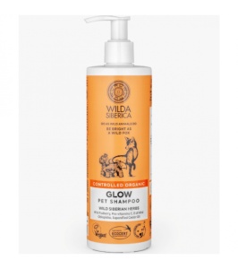 Sampon Wilda Siberica Glow – pentru blana stralucitoare, hidratata si cu volum natural, 400 ml