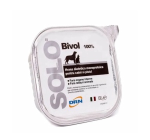 Solo Hrana Umeda Monoproteica cu Bivol 100g