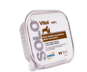 Solo Hrana Umeda Monoproteica cu Vitel 300g
