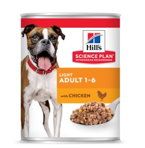 SP CANINE ADULT LIGHT CHK 370 G - Hrana umeda cu pui pentru caini adulti cu tendinta de ingrasare