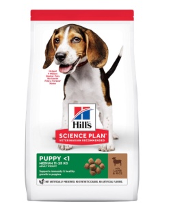 SP CANINE PUPPY MED L&R 18 KG VALPK - Hrana uscata cu miel si orez pentru catei de talie medie (pana la 1 an)