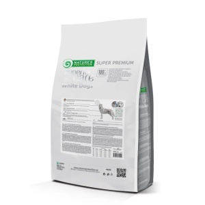 Superior Care White Dogs Grain Free All Life Stages cu Peste Alb - Hrana uscata super premium fara gluten pentru cainii de toate taliile si varstele cu blana deschisa la culoare, 4kg - Img 2