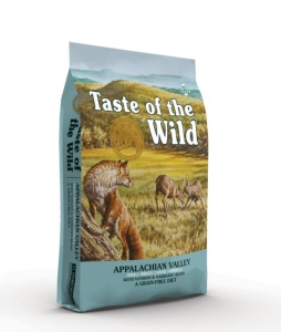 Taste of the Wild Appalachian Valley Small Breed - Hrana uscata Super Premium cu vanat si naut fara cereale pentru cainii adulti de talie mica