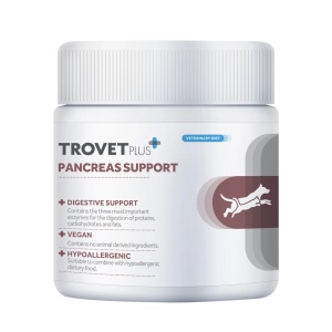 TrovetPlus Pancreas Support 200 gr– Supliment pentru sustinerea functiei pancreatice la caini si pisici
