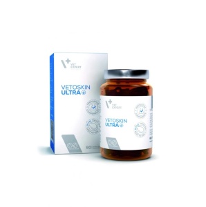 Vetoskin Ultra Twist Off – pentru sustinerea sănătății pielii hipersensibile și atopice, 60 capsule