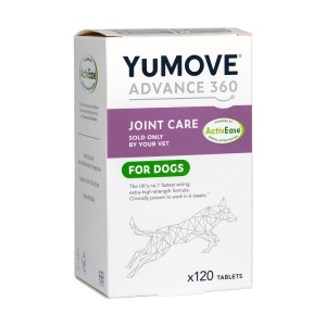 YuMOVE Advance 360 Joint Care for Dogs – Supliment articular pentru caini, 120 tablete