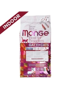 10kg Monge Cat Indoor - Hrana uscata completa cu pui pentru pisici de interior