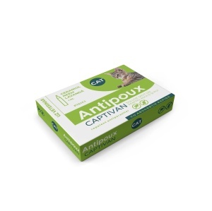 Antipoux Captivan Cat, 1 Pipeta x 1ml