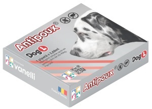 Antipoux Dog L, 1 Pipeta x 2.68ml, 20-40kg