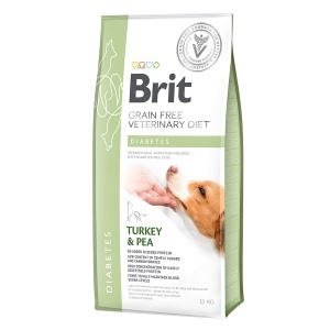Brit Grain Free Veterinary Diets Dog Diabetes – Hrana uscata dietetica cu curcan pentru controlul diabetului - Img 1