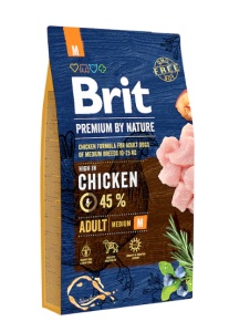 Brit Premium by Nature Adult M - Hrana uscata pentru caini adulti de talie medie cu pui - Img 3