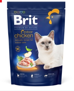 Brit Premium by Nature Cat Indoor Chicken - Hrana uscata cu pui pentru pisici adulte de interior - Img 2