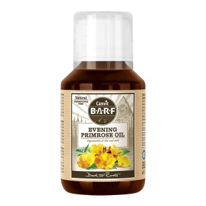 Canvit Barf Evening Prim Oil – Ulei de primula, hrană complementară pentru câini, 100 ml