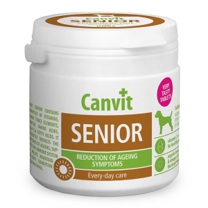 Canvit Senior for Dogs – complex de vitamine si nutrienti pentru caini seniori, 100 g
