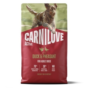 Carnilove Active Dog Dry Duck & Pheasant Adult All Breeds - Hrana uscata pentru caini adulti de toate taliile, cu rata si fazan - Img 2