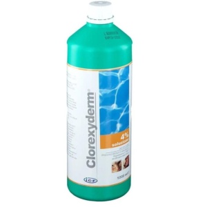 Clorexyderm 4% - Solutie antiseptica si dezinfectanta pe baza de clorhexidina digluconat 4%, 1l