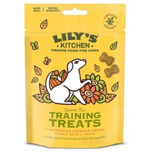 Lily’s Kitchen Organic Dog Training Treats – Biscuiti organici pentru dresaj caini adulti, 80 g