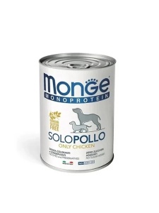 Monge Super Premium Monoprotein Pate 100% Chicken - Hrana umeda completa tip pateu cu pui pentru caini adulti - Img 2