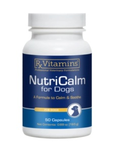 Nutricalm for dogs 50 capsule- Supliment nutritional cu ingrediente naturale, conceput pentru sustinerea echilibrului emotional la caini