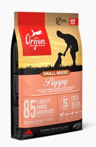Orijen Small Breed Puppy – Hrana uscata completa pentru catei de talie mica