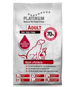 Platinum Adult Beef – hrana uscata cu vita pentru caini