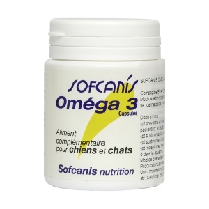 Sofcanis Omega 3 – 50 comprimate, supliment pentru sanatatea pielii si a blanii cainilor
