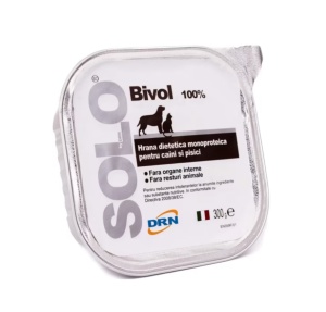 Solo Hrana Umeda Monoproteica cu Bivol 300g