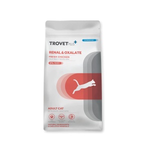 TrovetPlus Renal Oxalate Chicken– Hrana uscata pentru sustinerea functiei renale si reducerea formarii oxalatilor la pisici